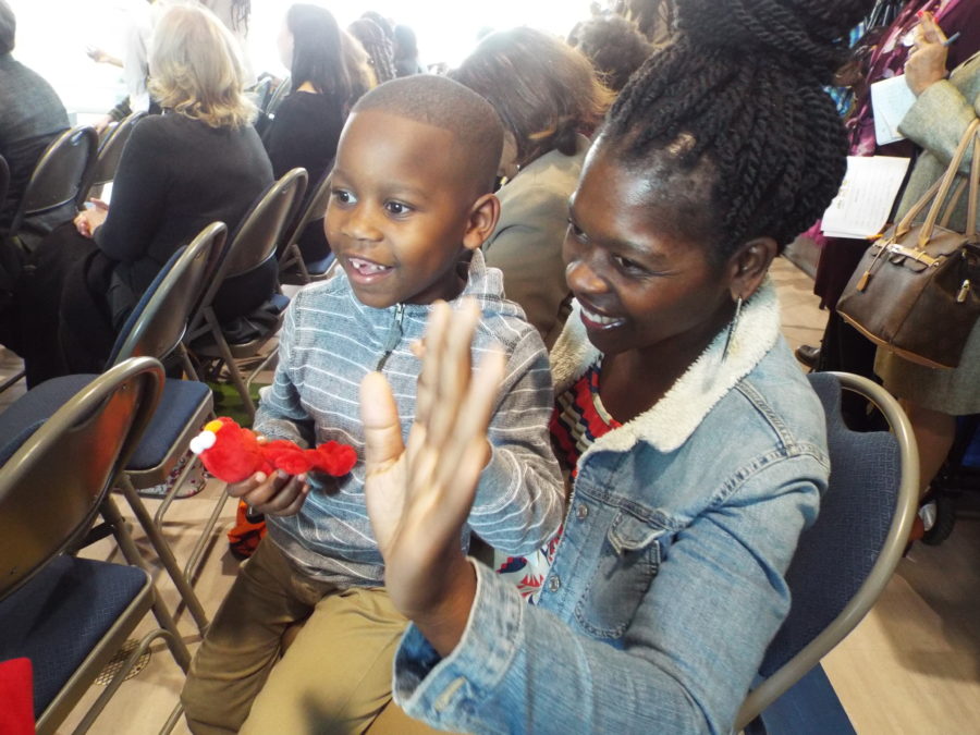 Dozens of grown-ups crowded into a Memphis early childhood center to celebrate a new partner in educating the city’s youngest learners: Elmo and Sesame Street.