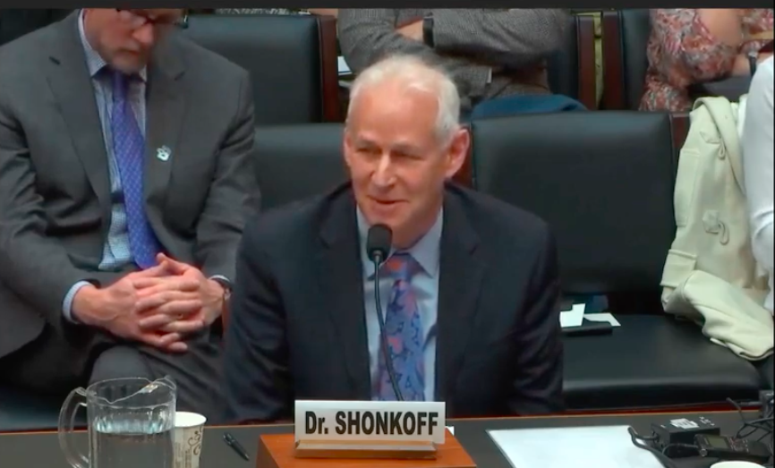 Dr. Jack P. Shonkoff, Director of Harvard's Center on the Developing Child, presented Congressional testimony that "provides a scientific basis for critically analyzing the effects of, and response to, the family separation policy."