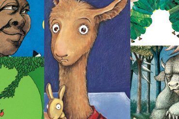 Clips of 5 children's book covers
